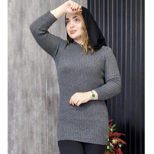 تونیک بافت یقه گرد - مانتو پاتریس رشت