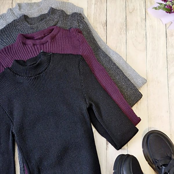 تونیک بافت یقه گرد - مانتو پاتریس رشت