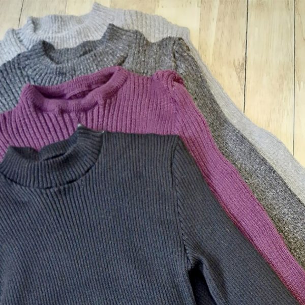 تونیک بافت یقه گرد - مانتو پاتریس رشت