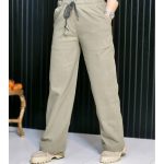 شلوار بگ بنگال زیتونی - مانتو پاتریس رشت