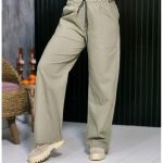 شلوار بگ بنگال زیتونی - مانتو پاتریس رشت