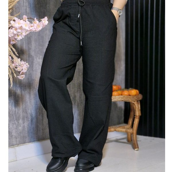 شلوار بگ نیل مشکی 31400201/1 - Image 2