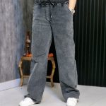 شلوار بگ ذغالی - مانتو پاتریس رشت