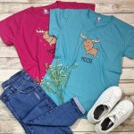 تیشرت چاپ گوزن - مانتو پاتریس رشت