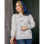 بلوز ملانژ گلدار - مانتو پاتریس رشت