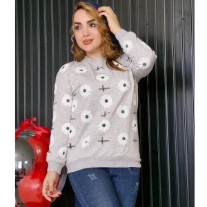 بلوز ملانژ گلدار - مانتو پاتریس رشت