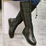 بوت بلند کاپشنی - مانتو پاتریس رشت