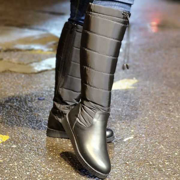 بوت بلند کاپشنی - مانتو پاتریس رشت