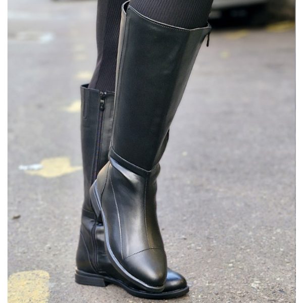 بوت بلند ساده_مانتو پاتریس رشت