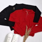 کراپ آستین بلند زیپی مانتوپاتریس_رشت