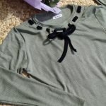 بلوز یقه نواری