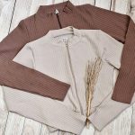 بلوز کراپ تمام زیپ - مانتو پاتریس رشت