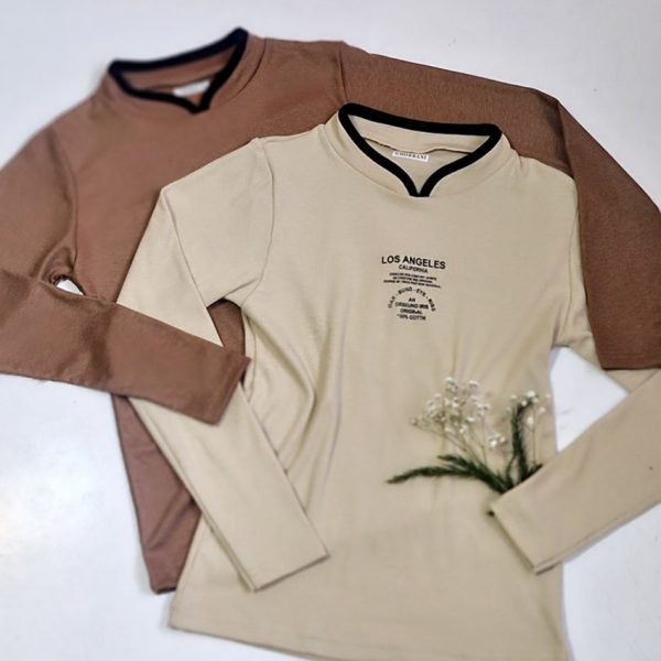 بلوز آستین بلند کالیفرنیا - مانتو پاتریس رشت