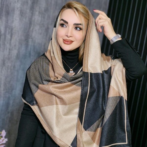 شال مخمل هندسی-مانتو پاتریس رشت