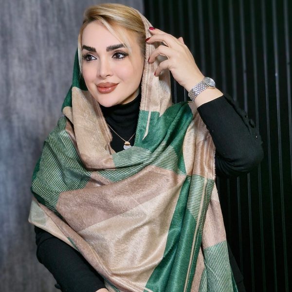 شال مخمل هندسی-مانتو پاتریس رشت