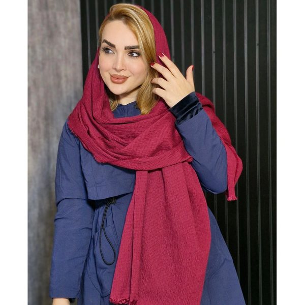 شال کتان پاییزه 34700202 - Image 3