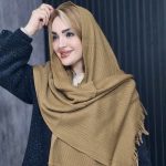 شال بافت ساده - مانتو پاتریس رشت