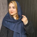 شال بافت ساده - مانتو پاتریس رشت