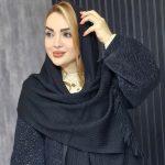 شال بافت ساده - مانتو پاتریس رشت