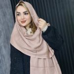 شال بافت ساده - مانتو پاتریس رشت