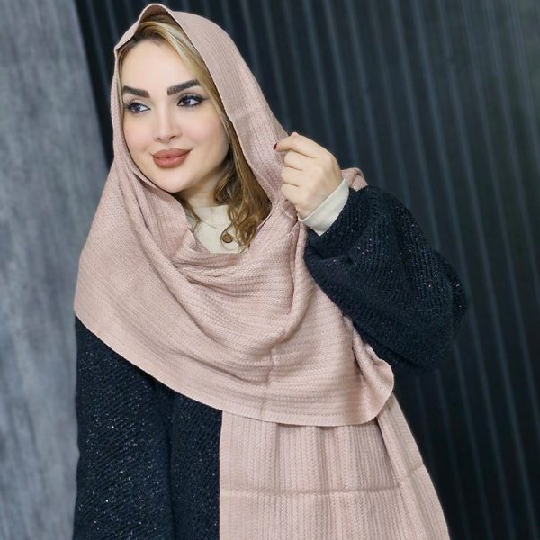 شال بافت ساده - مانتو پاتریس رشت