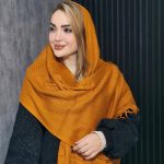 شال بافت ساده - مانتو پاتریس رشت