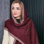 شال بافت حاشیه دار - مانتو پاتریس رشت