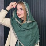 شال بافت حاشیه دار - مانتو پاتریس رشت