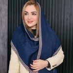 شال بافت حاشیه دار - مانتو پاتریس رشت