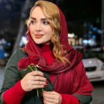 شال مخمل زرشکی - مانتو پاتریس رشت