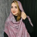 شال ژاکارد رنگی - مانتو پاتریس رشت