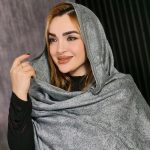 شال ژاکارد رنگی - مانتو پاتریس رشت
