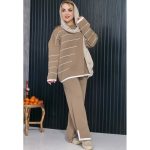 ست بافت خطی - مانتو پاتریس رشت