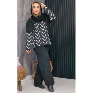 ست بافت نقطه ای - مانتو پاتریس رشت