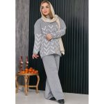 ست بافت نقطه ای - مانتو پاتریس رشت