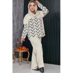 ست بافت نقطه ای - مانتو پاتریس رشت