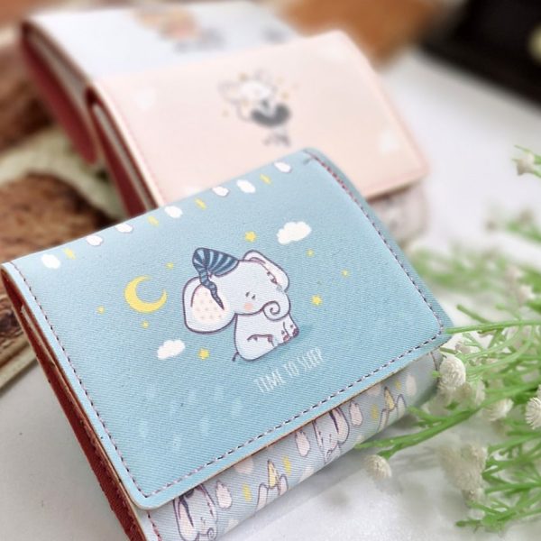 کیف پول دخترانه طرحدار_مانتو پاتریس رشت