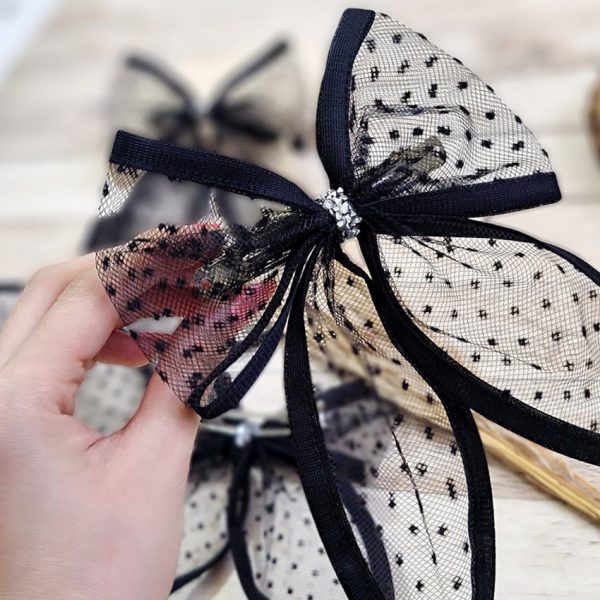 گیره پاپیونی توری_مانتو پاتریس رشت