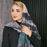 روسری چند طرح راه راه - مانتو پاتریس رشت