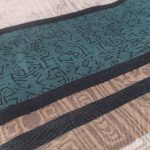 روسری هندسی حاشیه دار - مانتو پاتریس رشت