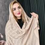شال مخمل خطی - مانتو پاتریس رشت