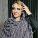 شال مخمل خطی - مانتو پاتریس رشت