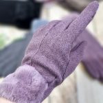 دستکش فوتر خزدار - مانتو پاتریس رشت