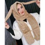 شال و کلاه سرهمی خز - مانتو پاتریس رشت