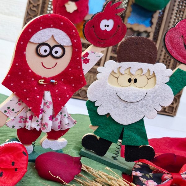 استند ننه و بابا بزرگ فنری 35800285 - Image 4