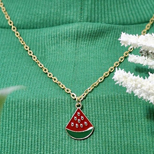 زنجیر پلاک هندوانه یلدایی- مانتو پاتریس رشت