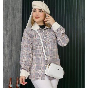 شکت ریما یقه ببعی - مانتو پاتریس رشت