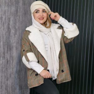 پالتو چهارخونه ببعی - مانتو پاتریس رشت