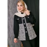 ست مانتو شلوار ترکیبی - مانتو پاتریس رشت
