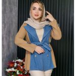 مانتو ترکیبی کتان جین - مانتو پاتریس رشت